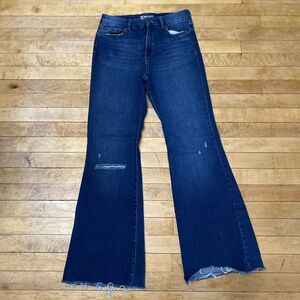 Rewash Brand Jeans Women’s Size 9/29 High Rise Distressed Flare Medium Wash